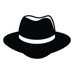 Cowboy Hat Vector Art, Icons, illustration