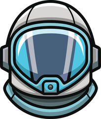 Fototapeta premium Space helmet-style mask