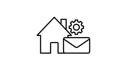 Home automation system email notification.