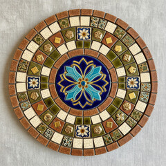 ceramic wall decoration