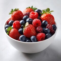 Obraz premium Bowl of Mixed Berries