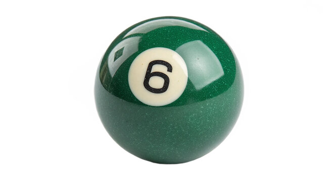 pool ball isolated on removed background	