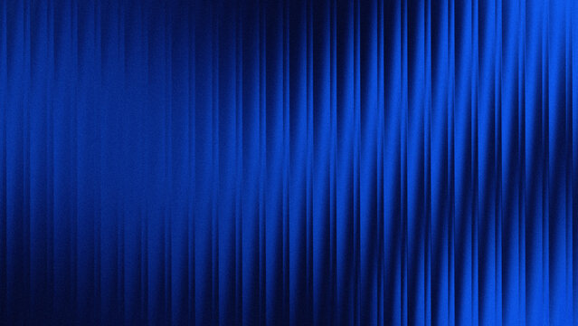 Fototapeta Blue wave fractal glass gradient blurred background, abstract transparent glass trendy wallpaper grainy noise texture. 