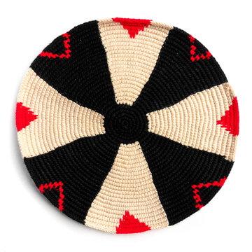 Handmade Woven Plate and Cup Coasters &ndash; Natural Fiber Mats for Rustic Table Protection &ndash; Colombian Artisan Home Decor