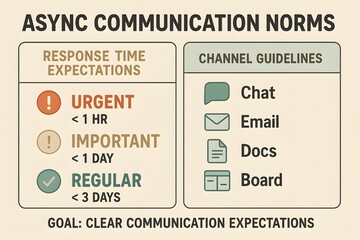 Async Communication Guidelines and Rules for Remote Team Collaboration