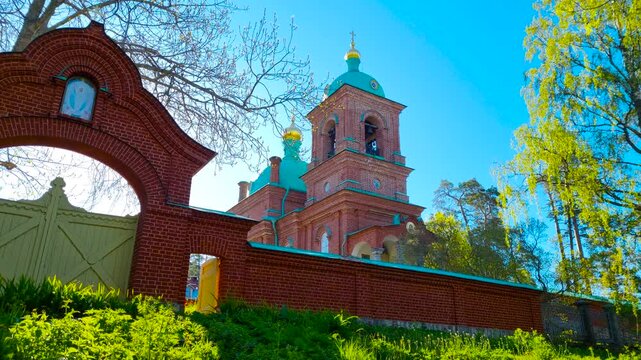 Church of the Resurrection of Christ. Valaam Island. Lake Ladoga. Russia. 