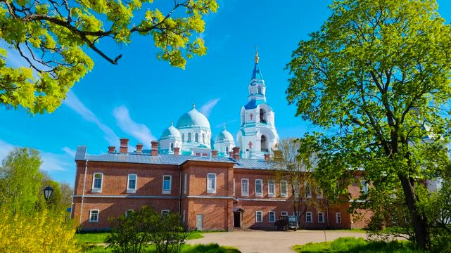 Spaso-Preobrazhensky Monastery. Valaam Island. Lake Ladoga. Russia. 