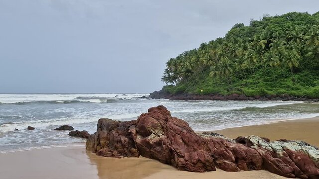 beach and rocks. s-log3