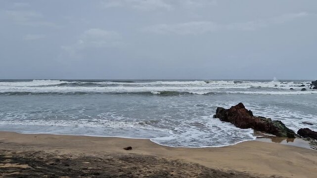 waves on the beach s-log3