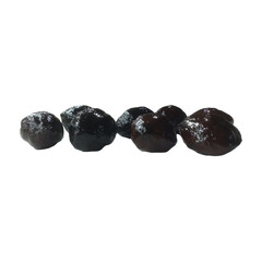 raisins isolated on white background