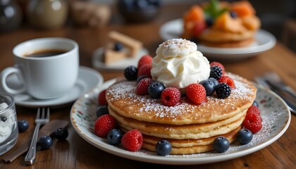 strawberry and blueberry muffins
