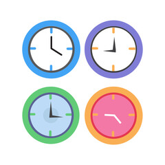 clocks basic style multiple colors