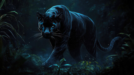 tiger in the dark
