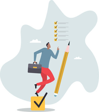 Getting things done, completed tasks or business accomplishment, finished checklist, achievement or project progression .about a man and his life.