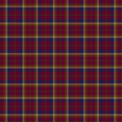 Red, Green, Brown, Blue Tartan Weave Pattern - Tile