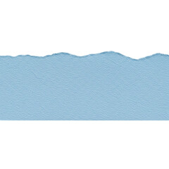Torn Blue Paper Edges Texture Pack Abstract Rough Surface Graphic Design Element Aesthetic on transparent background