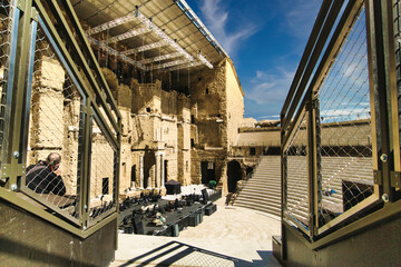 Roman Amphitheatre in Orange (Provence, France)