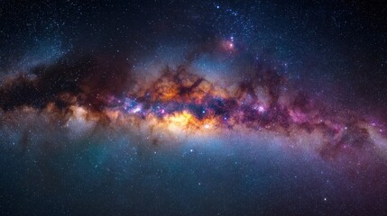 Obraz premium galaxy in space