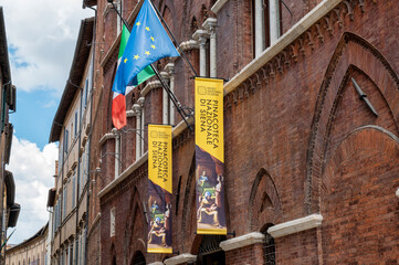 Obraz premium Pinacoteca Nazionale di Siena