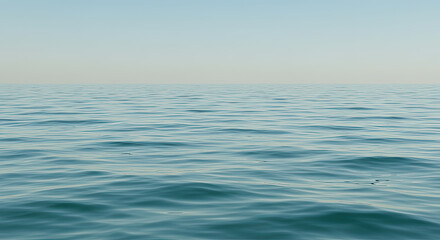 Obraz premium Calm ocean water surface seascape