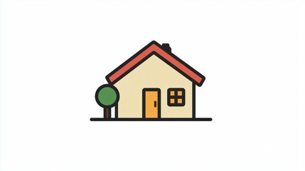 Simple house illustration