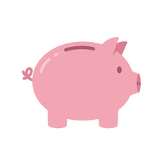Fototapeta premium Pink Piggy Bank
