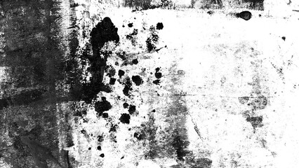 Paint brush texture. Abstract wall. Black color painted art brush stroke