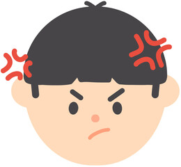 Fototapeta premium Annoyed Person Illustration