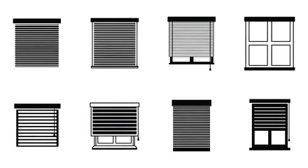 various window designs featuring shutters blinds and frames