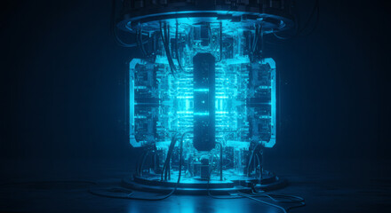 Futuristic Energy Core A Glimpse into Advanced Technology