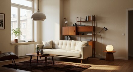 Cozy living room interior