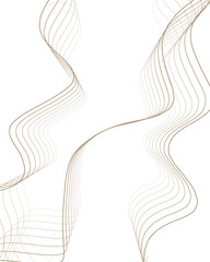 Modern abstract monochrome wave line background