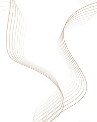 Modern abstract monochrome wave line background