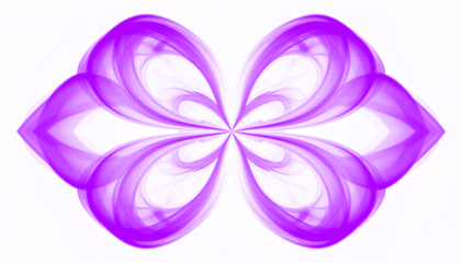 PNG of purple smoke forming a soft butterfly-shaped cloud, perfect for horror, spooky, mystical, and creative digital art projects