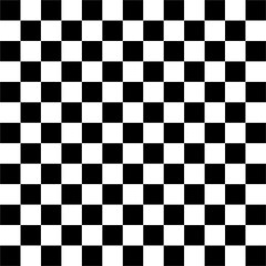 Fototapeta premium 白黒の市松模様 169マス