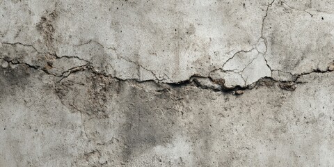 Obraz premium Cracked Concrete Wall Texture for Urban Minimalist Background