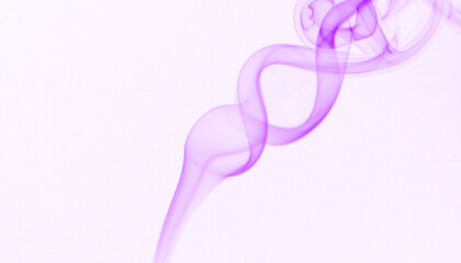 PNG of purple smoke creating a twisted rope in horizontal motion, perfect for creepy, mystical, spooky, and creative digital art projects