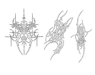 cybersigilism tattoo design