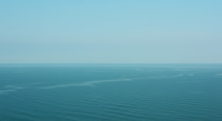 Obraz premium Ocean water horizon calm seascape