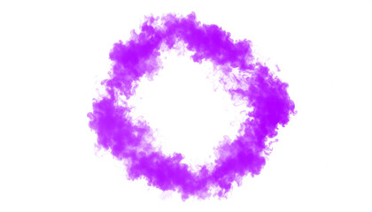 Ethereal purple smoke gracefully curls into a seashell shape, creating a mystical and abstract visual. Perfect for fantasy, mystical, or abstract design projects