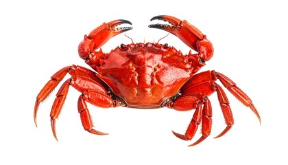 Red crab, top view