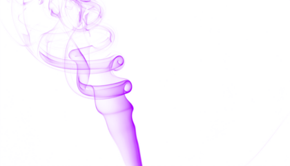 Dark purple smoke swirls around an unseen star, creating an eerie and mystical effect. Ideal for horror, fantasy, or abstract design projects