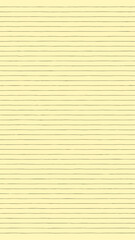 Obraz premium Aesthetic Ruled Paper Background with Freehand Lines
