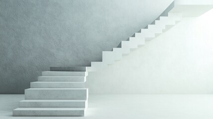 Modern staircase design interior