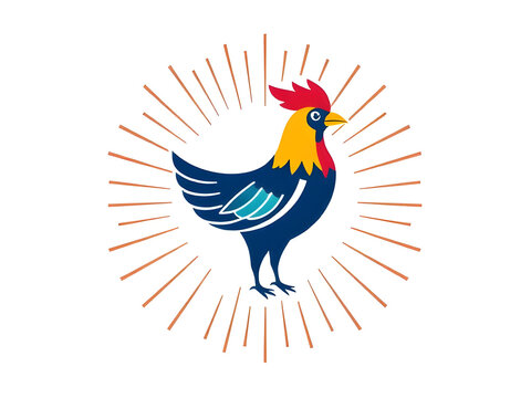 vector illustration of a hean