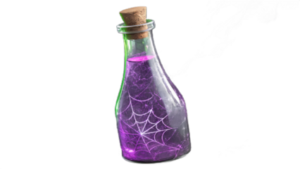 A potion bottle with transparent background PNG 
