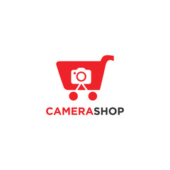 Camera Shop Logo Simple Templaates