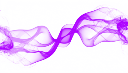 Elegant purple smoke forms a graceful underline with soft, light vapor, creating a spooky, mystical effect. Perfect for horror, fantasy, magical, Halloween, or abstract design projects