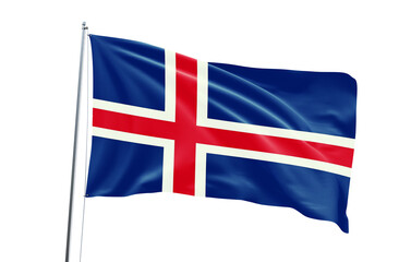 Fototapeta premium Flag of Iceland
