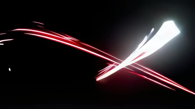 Vivid Slash Effect Animation